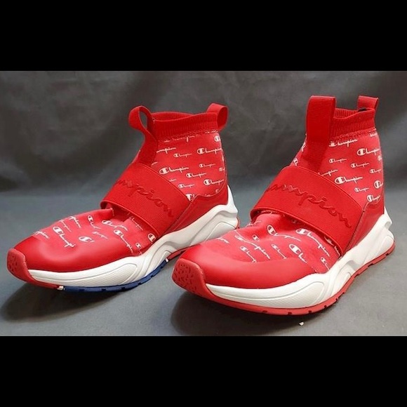Women's Champion Rally Scripts Size 8.5 Red/White - Picture 2 of 4